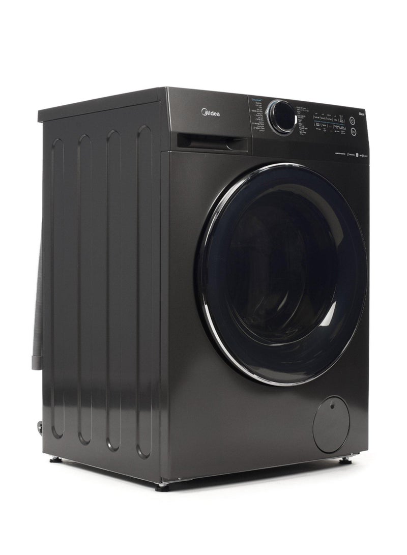 Midea Frontload WasherDryer 10KG 7KG Inverter WIFI Steam 1400 rpm MF200D100W1T-SA Titanium - Image 3