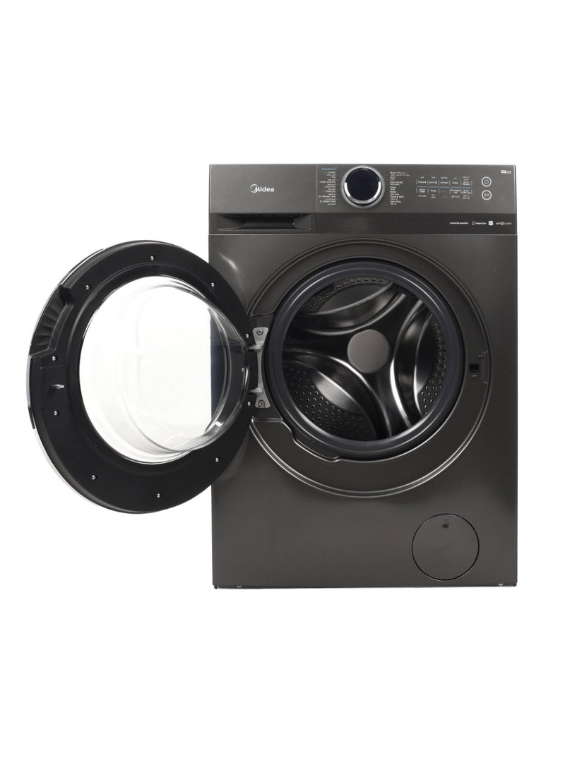 Midea Frontload WasherDryer 10KG 7KG Inverter WIFI Steam 1400 rpm MF200D100W1T-SA Titanium - Image 4