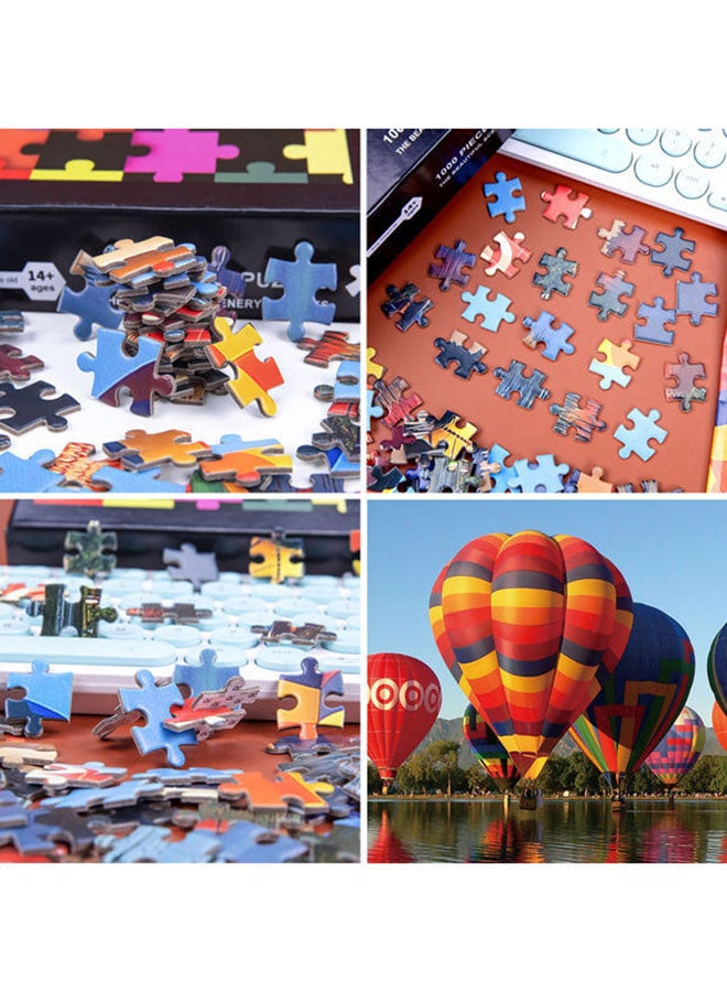 لُعبَة تَركِيب الصّوَر المُقَطّعَة بِتَصمِيم مِنطاد الهواء الساخن، ومُكَونَة مِن 1000 قِطعَة - Image 3