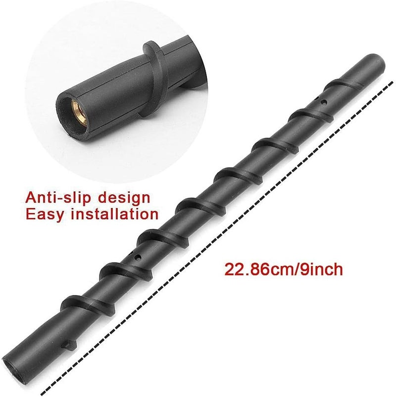 VOFONO Car Wash Proof Antenna for Chevy Silverado and GMC Sierra Accessories (2009-2025) | 9 inch Spiral Direct Short Replacement Antenna (M7 Thread) - Image 4