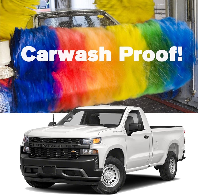 VOFONO Car Wash Proof Antenna for Chevy Silverado and GMC Sierra Accessories (2009-2025) | 9 inch Spiral Direct Short Replacement Antenna (M7 Thread) - Image 5