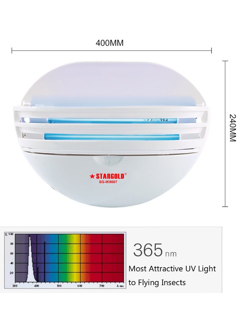 ستارجولد قاتل الحشرات بالأشعة فوق البنفسجية، قاتل البعوض 16 وات للمطعم، المكتب، المطبخ، غرفة النوم - Image 3