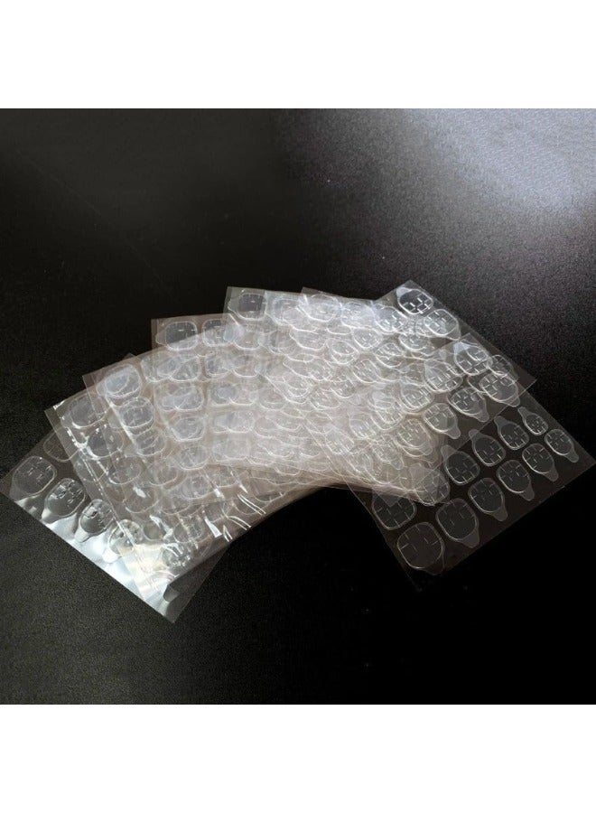 24pcs Double Sided Nail Glue Transparent Flexible Adhesive Gel Tape for False Nails - Image 3