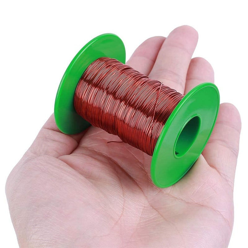Glopro 50Mtr Enameled Copper Wire 30 Gauge / 0.315mm for Electrical Winding Science Projects Crafts - Image 5