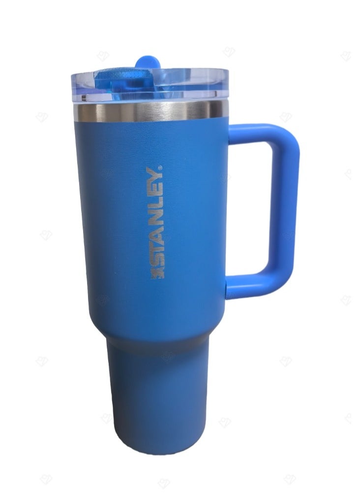 Stanley - THE QUENCHER PROTOUR FLIP STRAW TUMBLER 40 OZ Royal Blue - Image 1