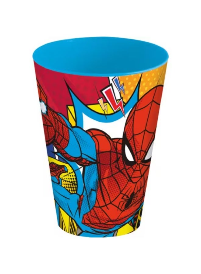 STOR Easy Spiderman Arachnid Grid Lightweight Spill-Resistant Tumbler Multicolor 430ml - Image 2