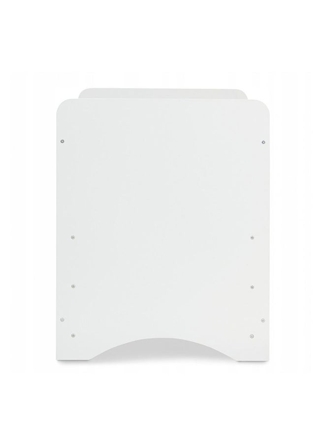 Kinderkraft Stello Wooden Cot White  - Image 3