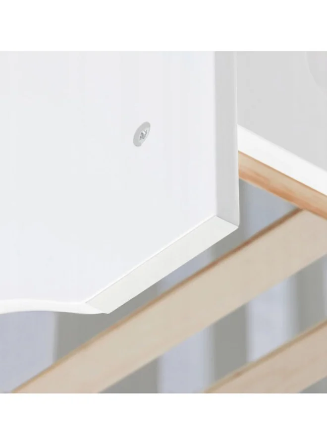 Kinderkraft Stello Wooden Cot White