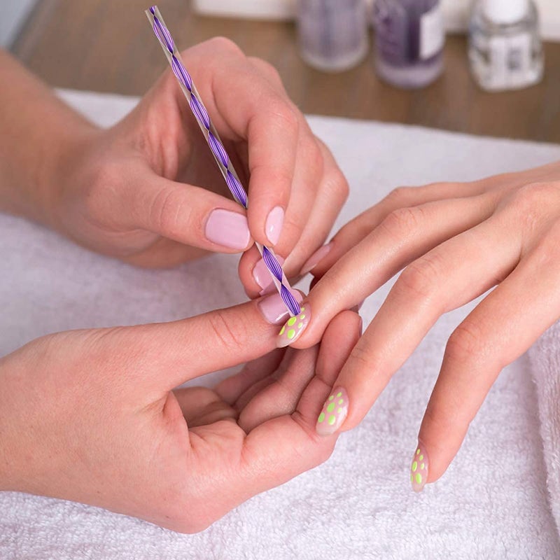 Chrome Mandala Art Tool Set of 8 Pcs Colorful Acrylic Flat Head Twisted Stick/Rod in Sizes for Nail Art, Dot Painting, DIY Kit - Image 4