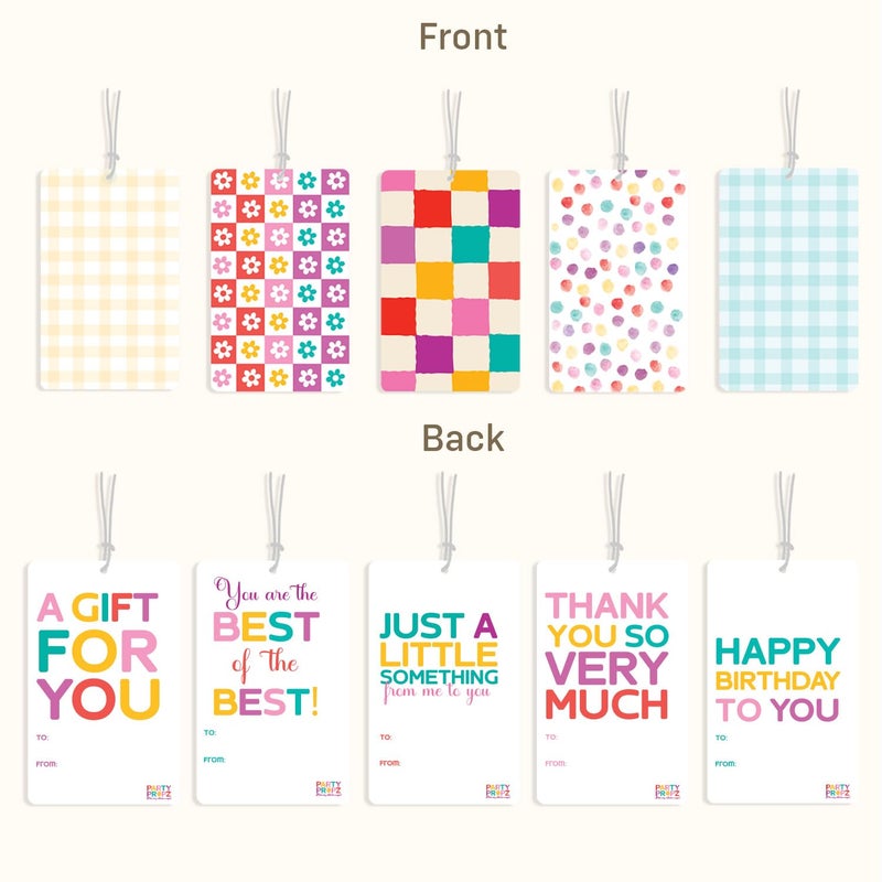 Party Propz Party Propz Gift Tag 20 Pcs Elegant Gift Tag For Birthday Happy Diwali Tag Wedding Gift Tag Anniversary Gift Tag Return Gift Tag Tags For Packaging Gift Tags For PresentsCardstock - Image 4