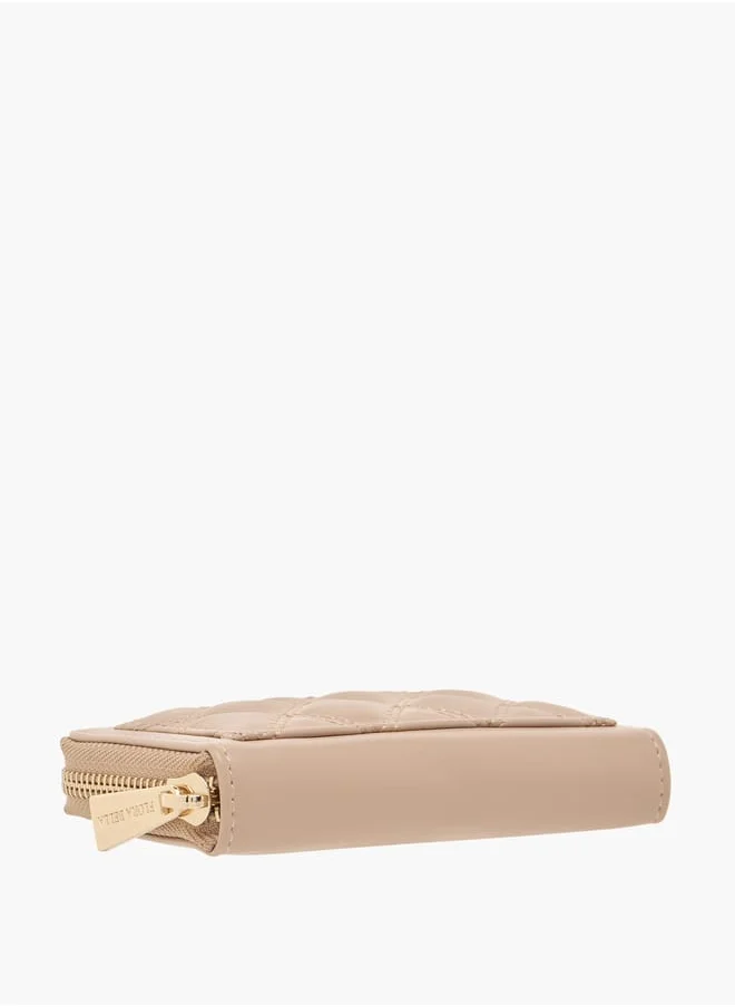 Flora Bella By Shoexpress Womens Quilted Zip Around Wallet