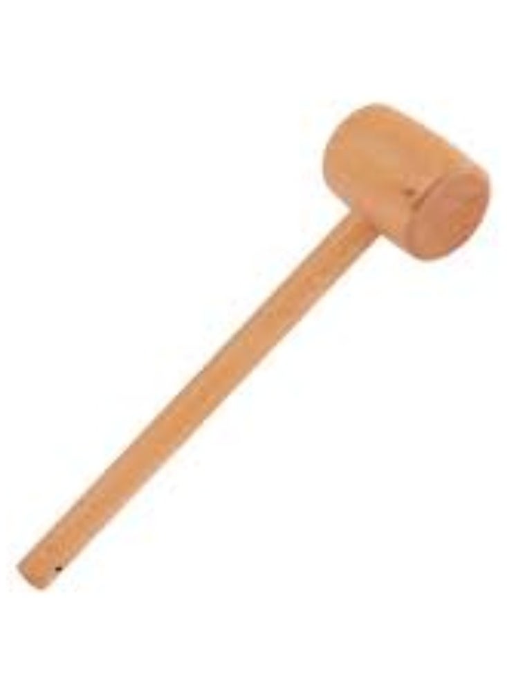 KNP - KNP Multi-use wooden hammer with a 50mm head is a versatile tool designed for light to moderate tasks that require controlled impact and a softer striking surface. - Image 1