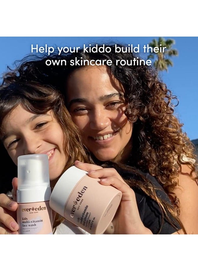 Evereden - Evereden Kids Face Cream: Cool Peach, 1.7 oz. | Kids Face Lotion | Clean and Non-Toxic Kids Face Moisturizer | Multi-Vitamin Skin Care for Kids - Image 1