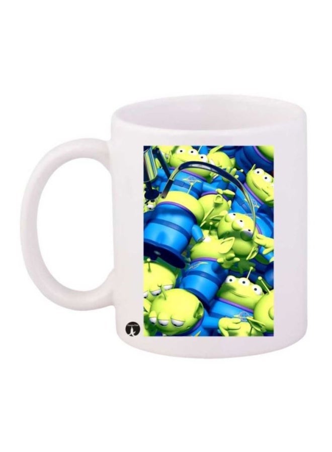 RYN Toy Story Printed Mug Blue/Green/White