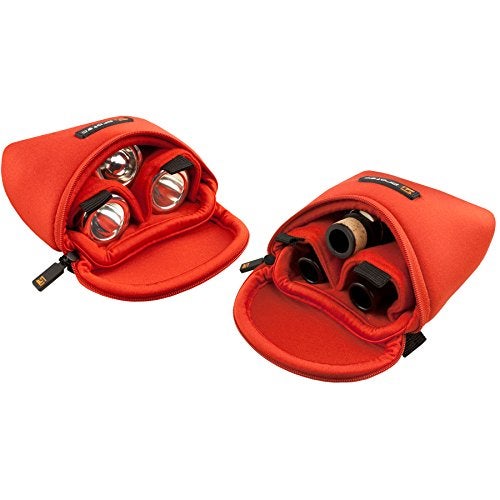 ProTec Trombone/Alto Sax/Clarinet Mouthpiece Pouch (N265RX) -Neoprene, 3-Piece (Red) - Image 5