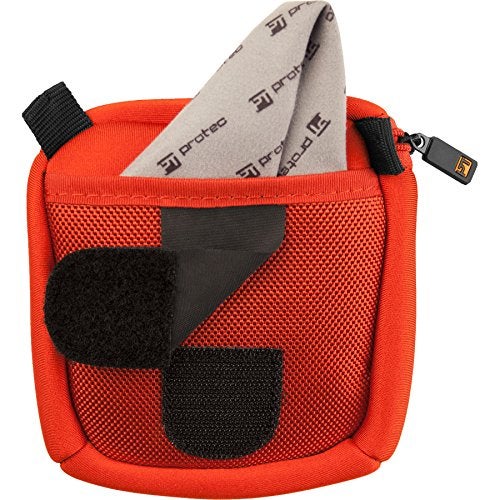 ProTec Trombone/Alto Sax/Clarinet Mouthpiece Pouch (N265RX) -Neoprene, 3-Piece (Red) - Image 3