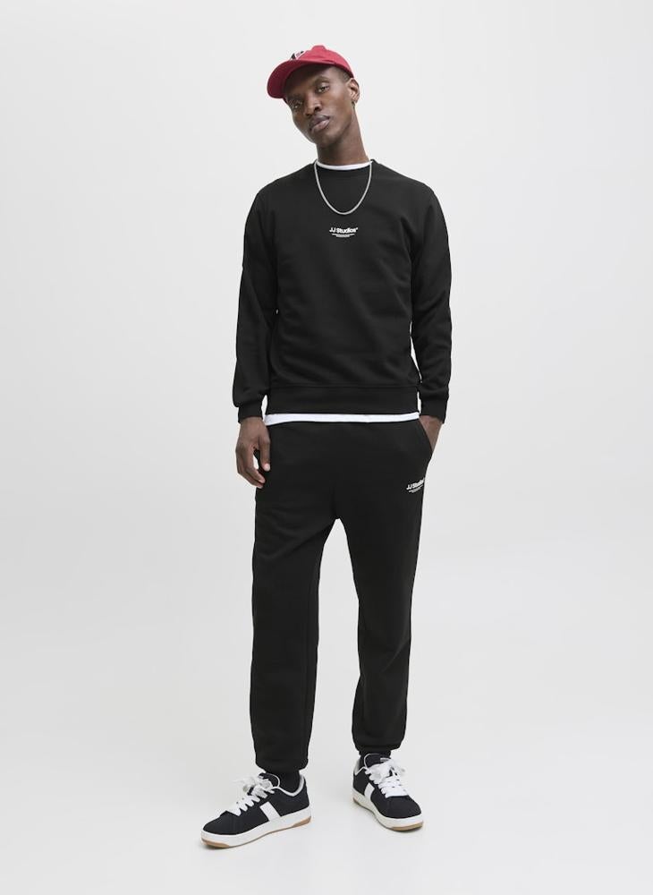 JACK & JONES Jjesoho Logo Crew Neck Sweatshirt - Image 4