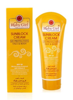 Ruby Girl Sun Block Cream for Face and Body 170 ml  - Image 1