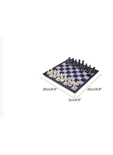 ♟️🎲 لعبة 3 في 1 الكلاسيكية – شطرنج، داما، طاولة نرد | تصميم مغناطيسي قابل للطي وسهل الحمل | مثالية لجميع الأعمار