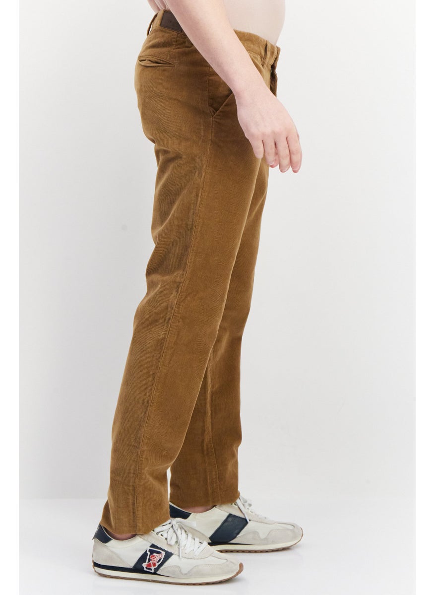 Men Regular Fit Textured Corduroy Pants, Brown - pzsku/Z192432CED7C03D4D3755Z/45/_/1737643074/7ccece4f-a463-434a-9cc3-63de4914e1a7