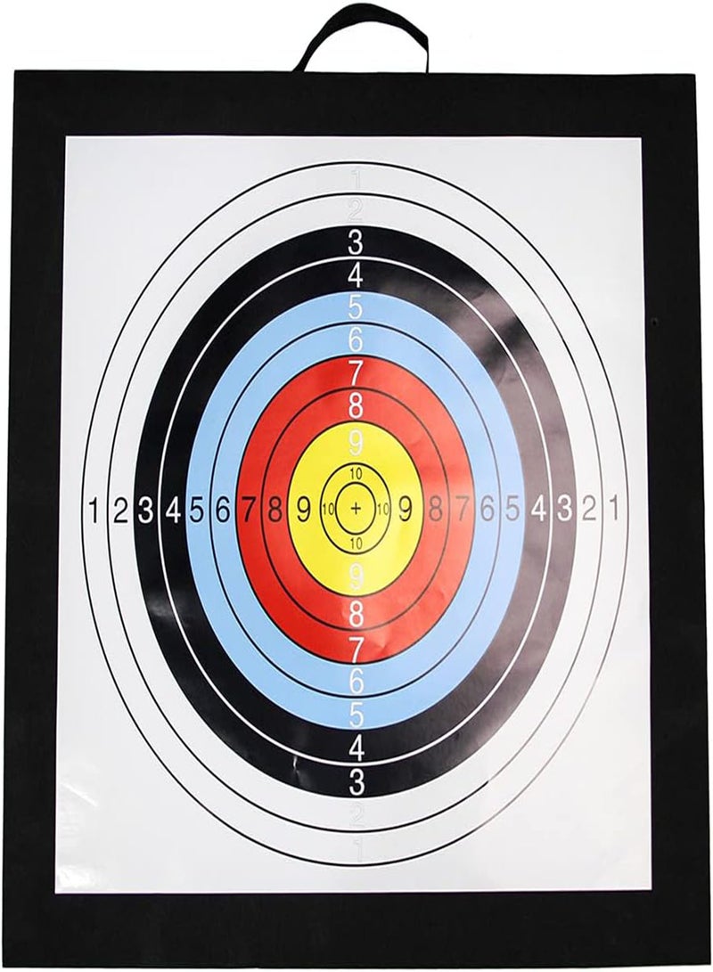 جي جوت أهداف الرماية، هدف الرماية المحمول المصنوع من إسفنج إيفا، لوحة سهام من Bow Practice Archery Target باللون الأسود - Image 1