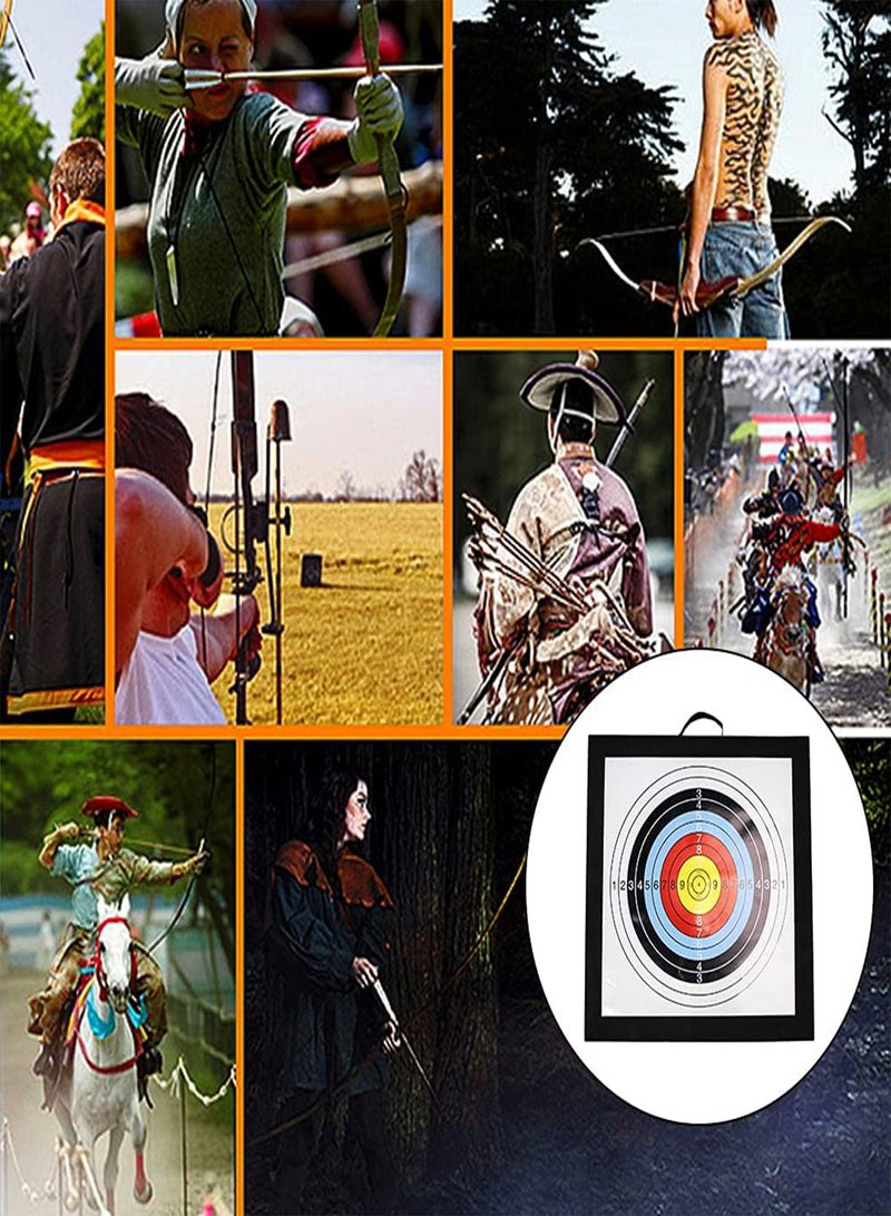 جي جوت أهداف الرماية، هدف الرماية المحمول المصنوع من إسفنج إيفا، لوحة سهام من Bow Practice Archery Target باللون الأسود - Image 3