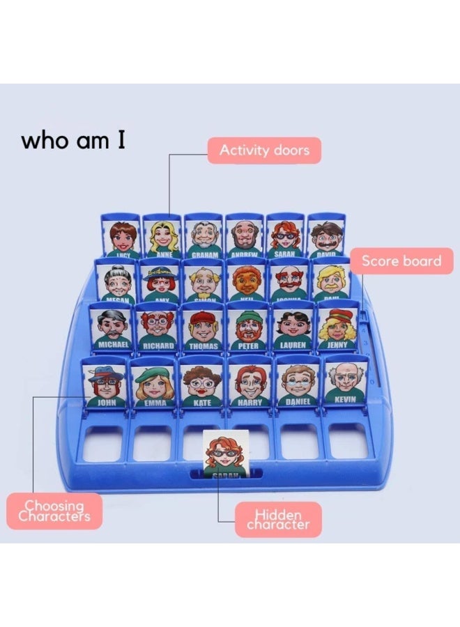 Mitoy Who Is It? - Classic Family Guessing Board Game for Kids & Adults, Fun Puzzle Game for Travel, Parties & Game Night - Image 5