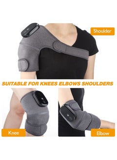 Halamine Electric Knee Massager，3-in-1 Heated Knee Cordless Massager，Neck & Shoulder Massager,Massage Shoulder Machine，Adjustable Heat with 3 Speed  - Image 3