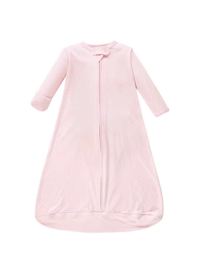 Hudson Baby Unisex Baby Cotton Long-Sleeve Wearable Sleeping Bag, Sack, Blanket, Pink Safari, 3-9 Months - Image 4