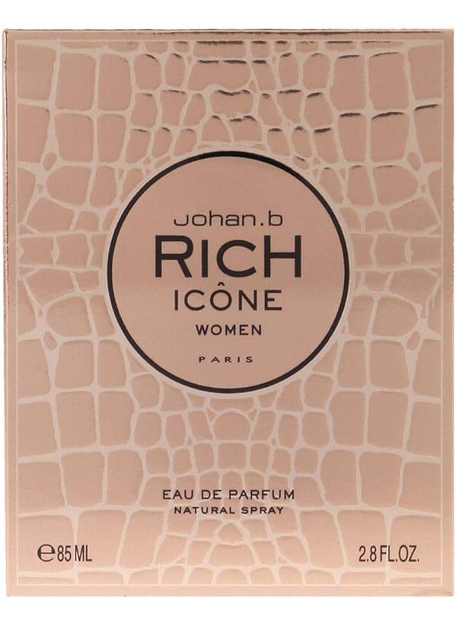 جوهان جيبرليز بي ريتش ايكون للنساء - او دي بارفان، 85 مل - Image 1