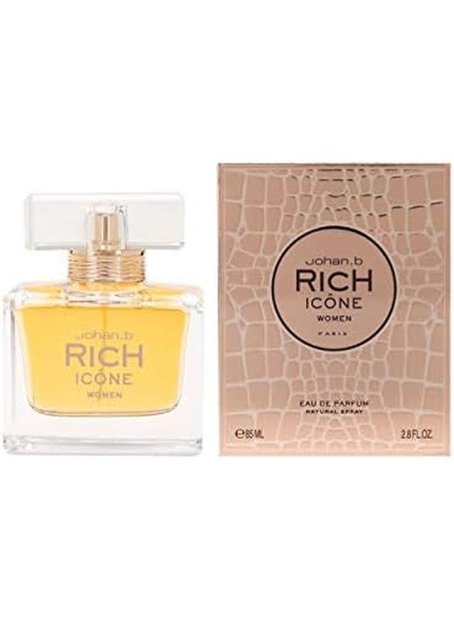 جوهان جيبرليز بي ريتش ايكون للنساء - او دي بارفان، 85 مل - Image 3