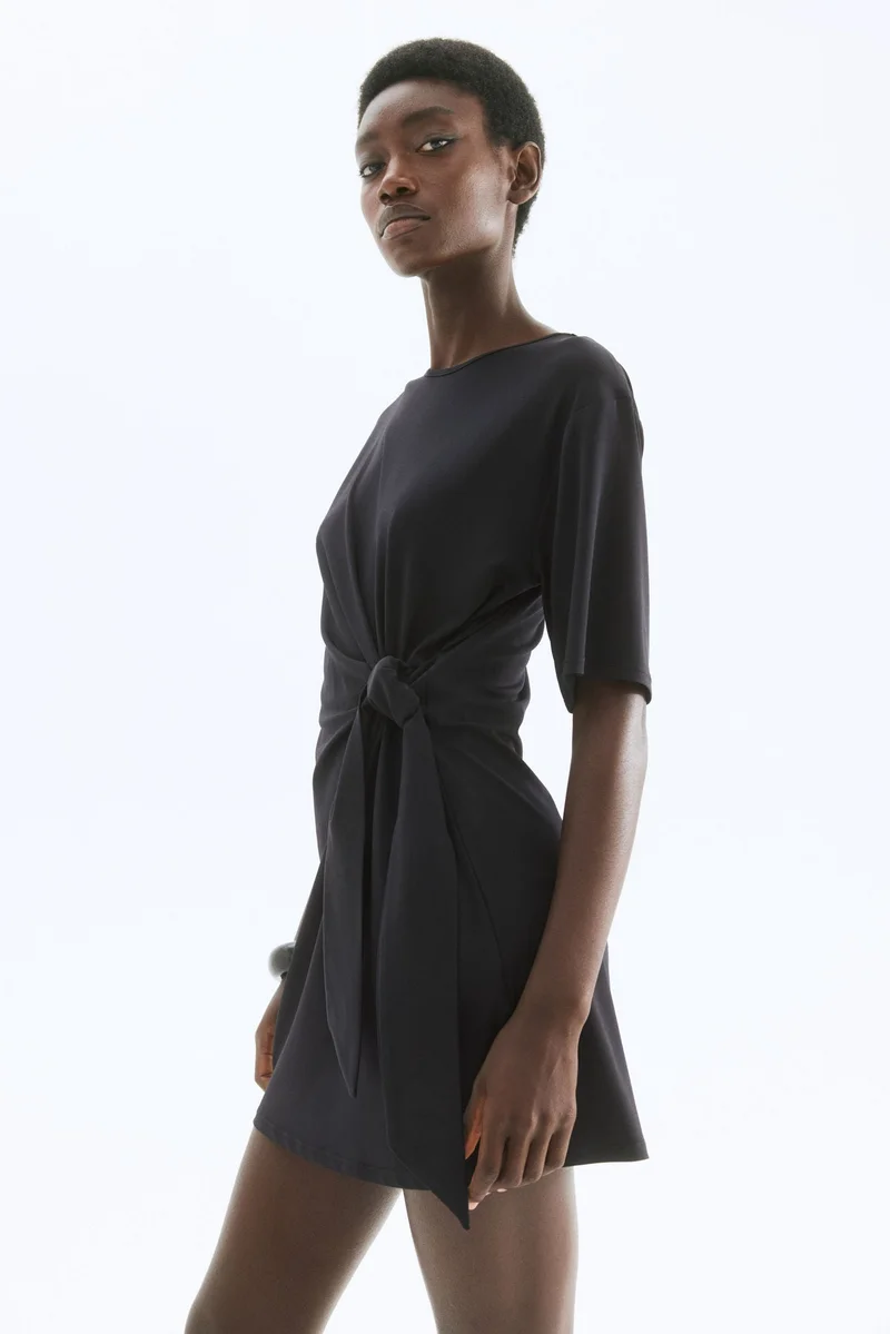 H&M Knot-detail dress