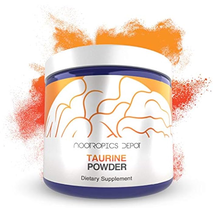 Nootropics Depot Taurine Powder | 500 Grams | Amino Acid Supplement | Supports Healthy Metabolic Function, Cardiovascular Health, and Healthy Stress Levels - Image 1