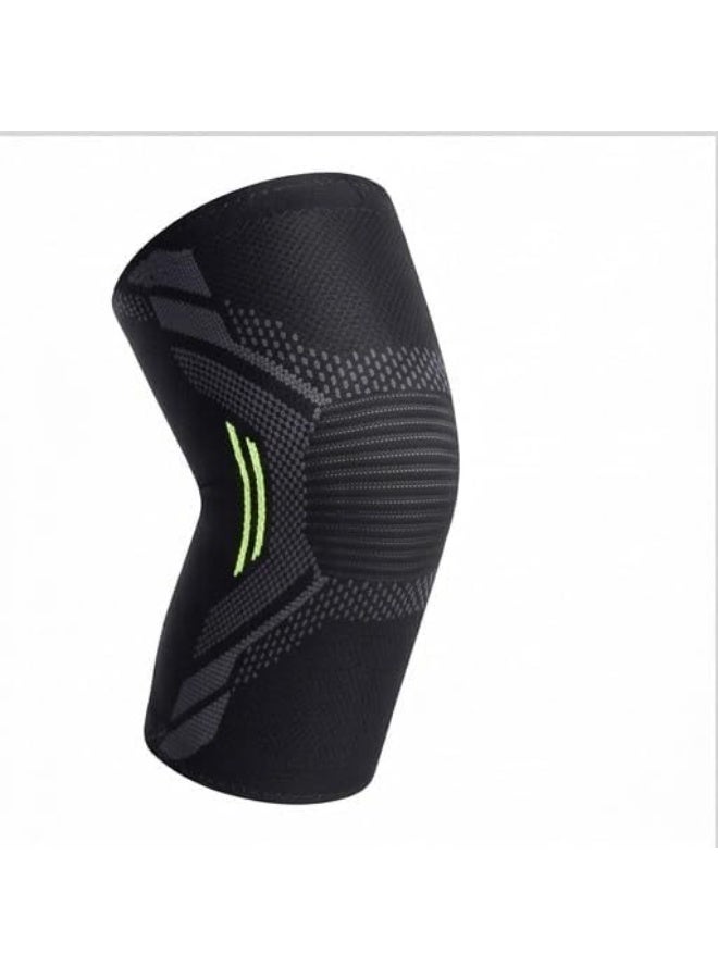 Sandberg Knee Cap for Men & Women | Bamboo Knee Compression Support Sleeve | Soft Padded Stretch Fabric Knees Support for Walking, Training, Sports & General Activities | Black | 1 Pair | Size XL - Image 2