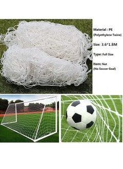 Rock Pow Soccer Goal Replacement Net Football Polyethylene Training Nets Full Size 3.6 x 1.8M, (Post Not Included)  - Image 4