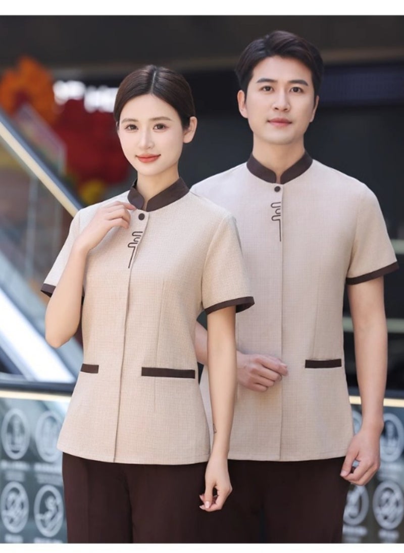 KUYING New Summer Cleaner Work Clothes  - Image 2