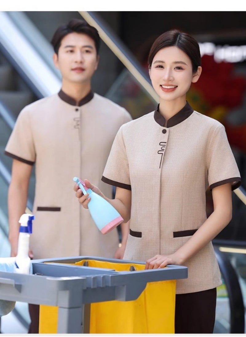 KUYING New Summer Cleaner Work Clothes  - Image 3