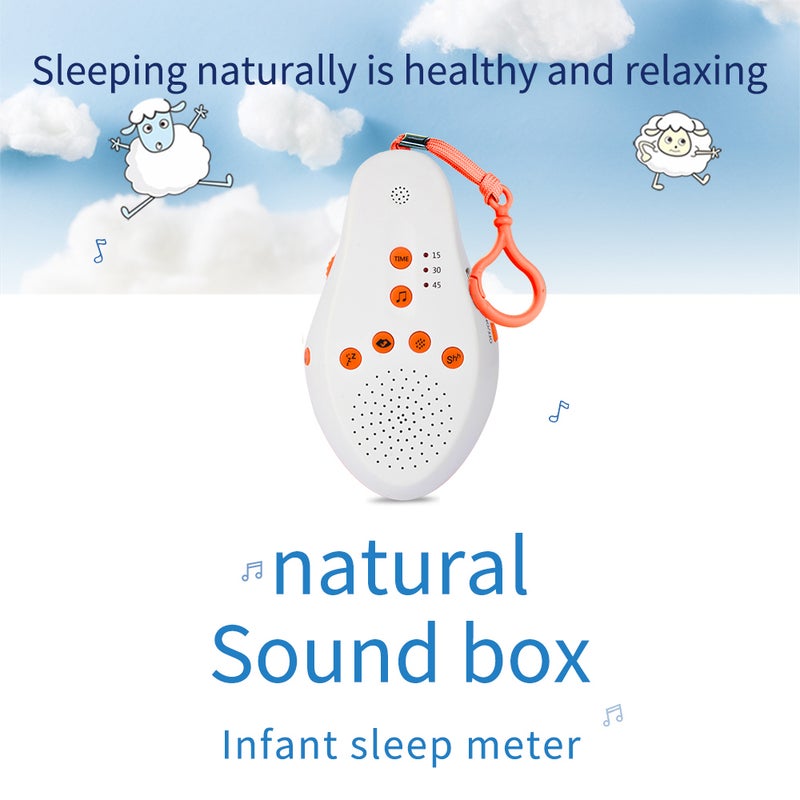 Baby White Noise Machine Portable Smart Sound Sleeping Machine with 16 Kinds of Sleeping Sound for Boys Girls - Image 2