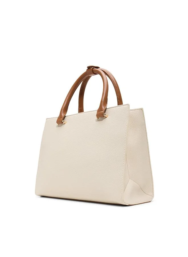 كول ات سبرنج Belindaa Ladies Beige Satchel Bag