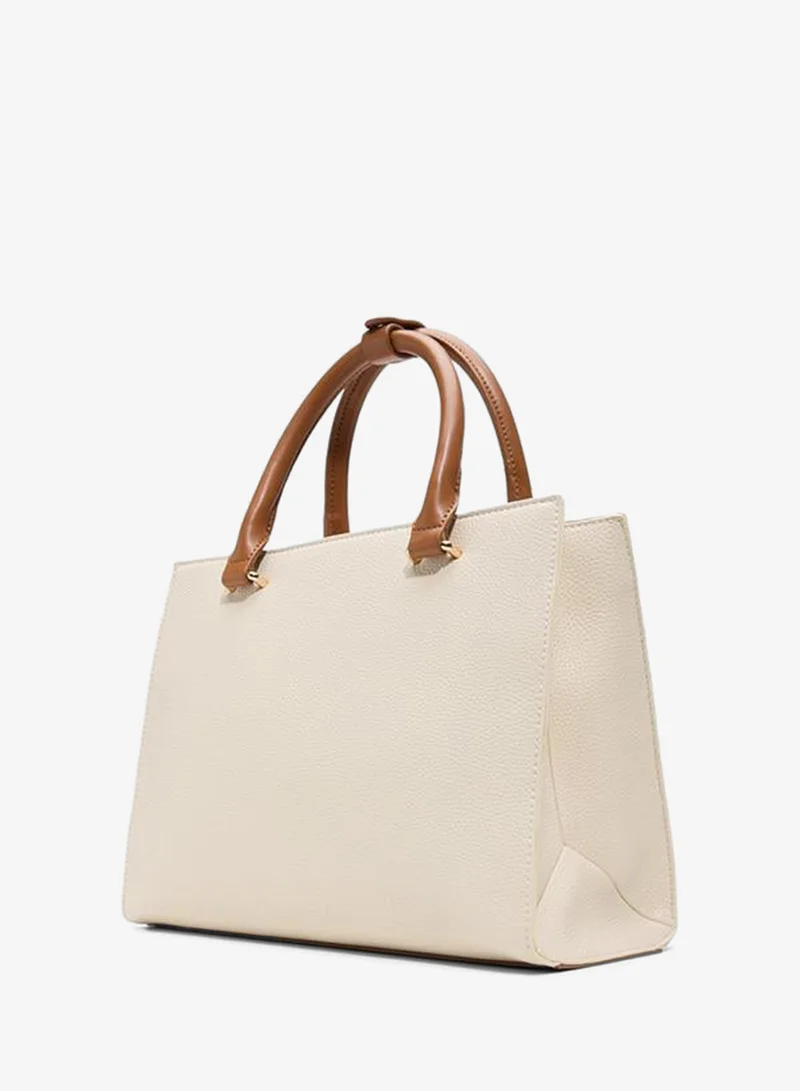 Call it Spring Belindaa Ladies Beige Satchel Bag