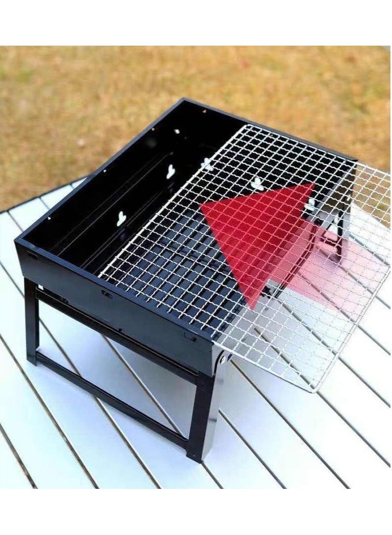 Best Portable Foldable Charcoal Grill, Charcoal Grill for Outdoor Cooking, Camping, Hiking, Picnics - Image 5