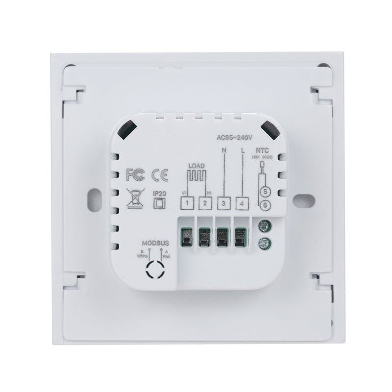 WiFi Smart Thermostat Temperature Controller LCD Display Week Programmable for Electric Underfloor Heating Tuya APP Control Compatible with Google Home - Image 3