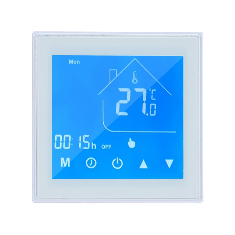 WiFi Smart Thermostat Temperature Controller LCD Display Week Programmable for Electric Underfloor Heating Tuya APP Control Compatible with Google Home - Image 2