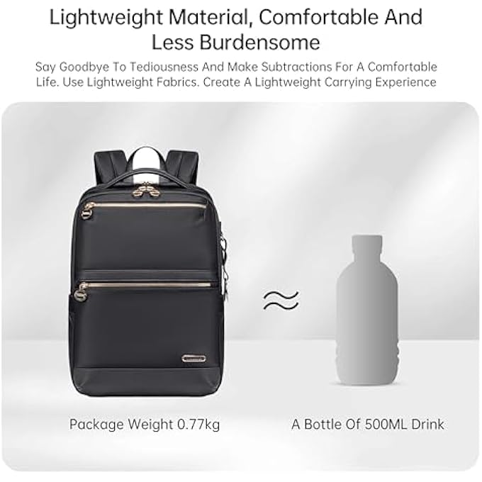 Chantria Premium Durable WaterResistant Computer Backpack for Women Multifunctional AntiTheft Lightweight Daypack for Casual Travel School College CB00766 - Image 5