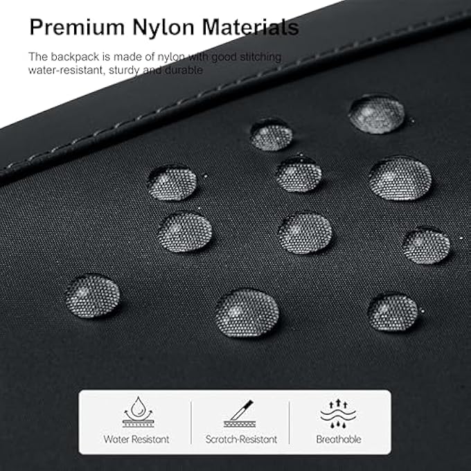 Chantria Premium Durable WaterResistant Computer Backpack for Women Multifunctional AntiTheft Lightweight Daypack for Casual Travel School College CB00766 - Image 4