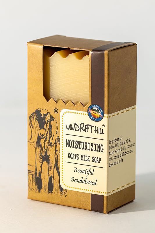 Windrift Hill Moisturizing Goat's Milk Soap (Sandalwood)