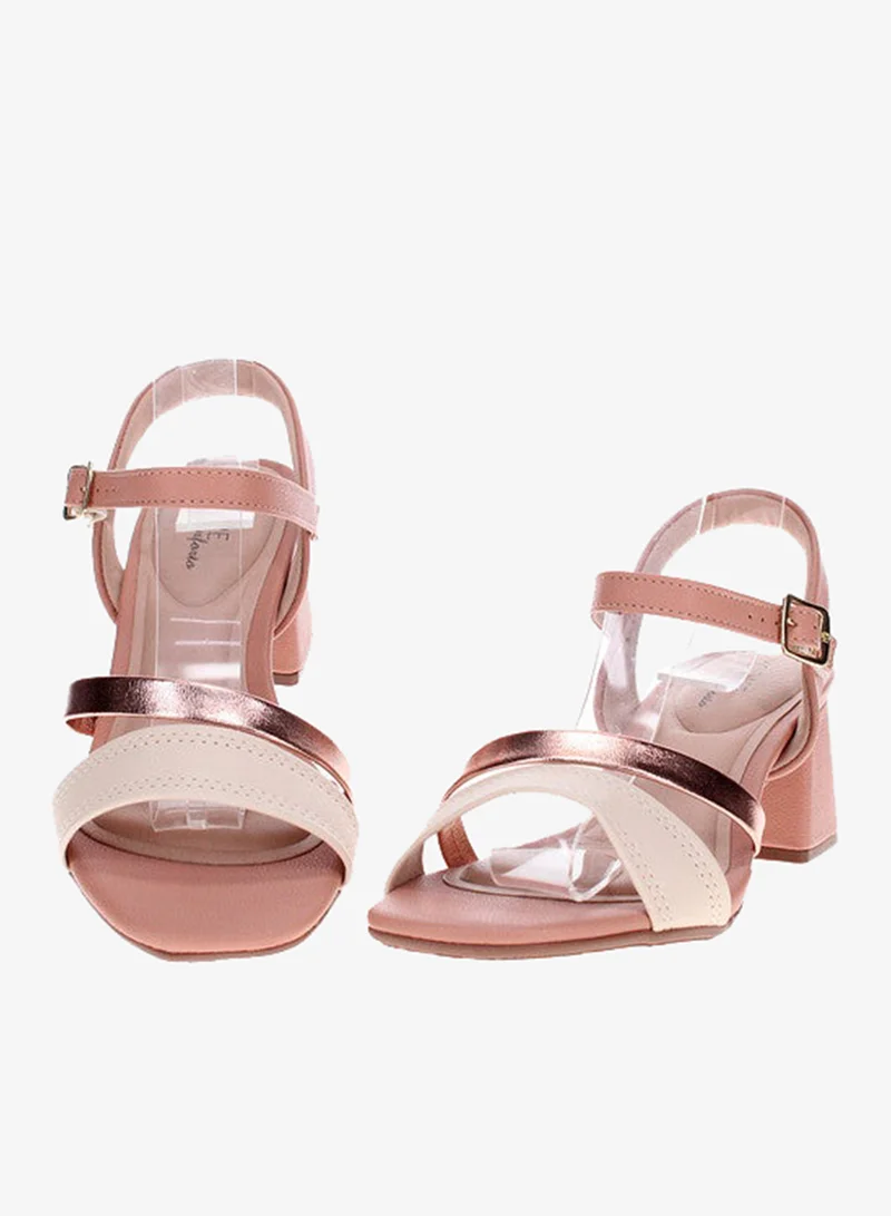 Modare Cream Heels Sandal for Women – Stylish Ladies Heel Sandals & Sling Back Heels for Girls for Women | Best Price UAE