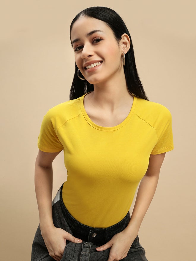 إيكولور بلوزة سادة بأكمام راجلان - Image 1