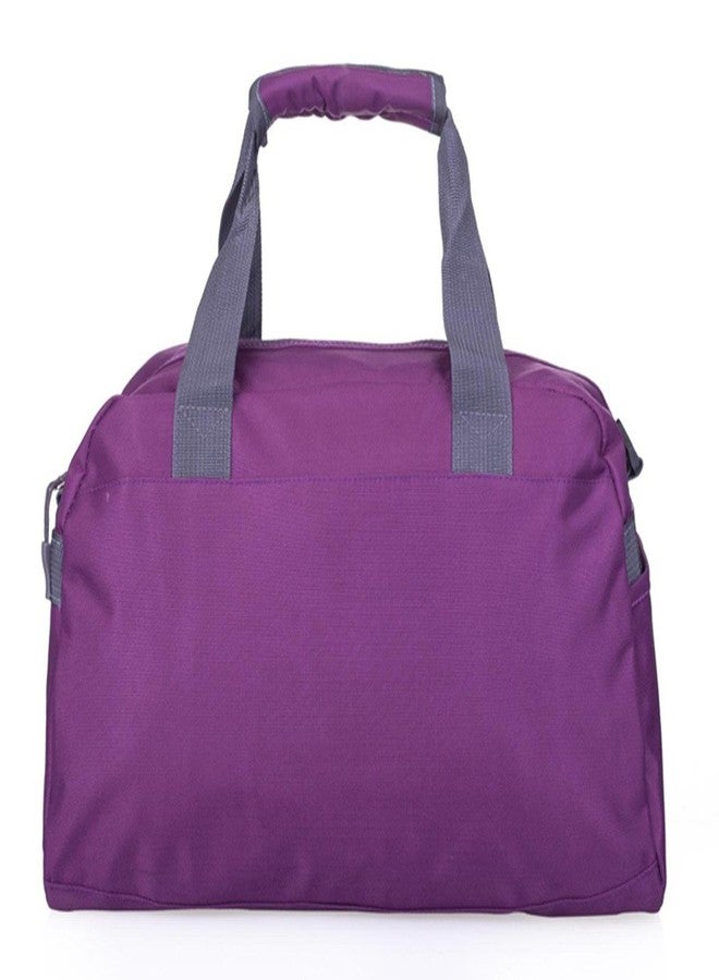 WVMKOR Small/Large Dance Duffle Bag For Girls Sport Gym Bags For Women Yoga Bag (Large, Purple) - Image 3