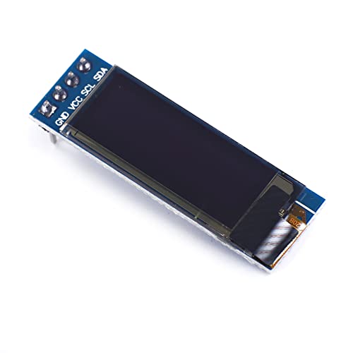 Teyleten Robot 0.91 inch OLED LCD Display Module SSD1306 IIC 128x32 LCD OLED Screen 3.3V~5V 4PIN for Arduino White 5PCS - Image 2